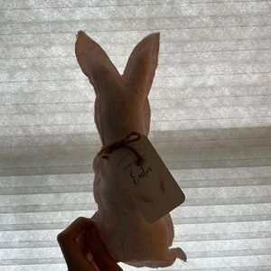 Homemade Easter bunny decoration